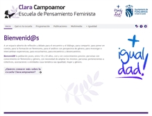 Tablet Screenshot of masigualdadfuenlabrada.com